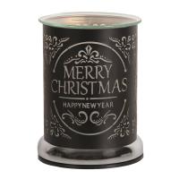 Aroma Black Merry Christmas Cylinder Electric Wax Melt Warmer Extra Image 1 Preview